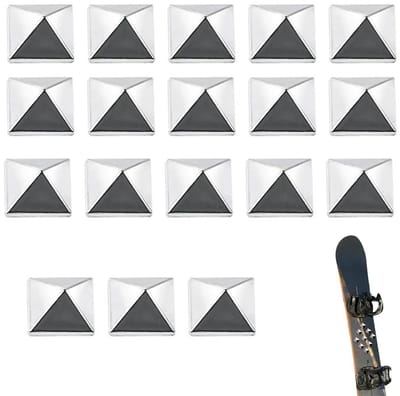 Dailygoods- Snowboardpad 18-delig - Antislip Piramidepad - Zelfklevend - Zink/IJzer - Duurzaam - Voor optimale grip - Antislipmat