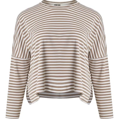 Dames Viscose Lange Mouwen T-shirt Mat Fashion