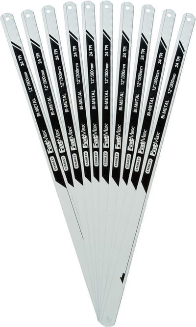 Stanley FatMax Metaalzaagblad Bimat 300mm 10 stuks 24T/inch
