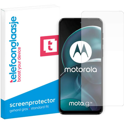 Motorola Moto G14 screenprotector gehard glas