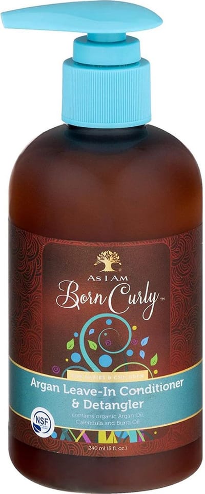 As i Am Born Curly Argan Leave-In Conditioner & Detangler 237ml