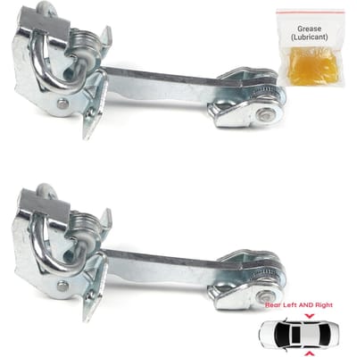 BDP722-1 2 Stuks Achter Links EN Rechts Deurscharnier Stop Check Strap Limiter voor Vauxhall Opel Corsa C X01 2000-2009 160257
