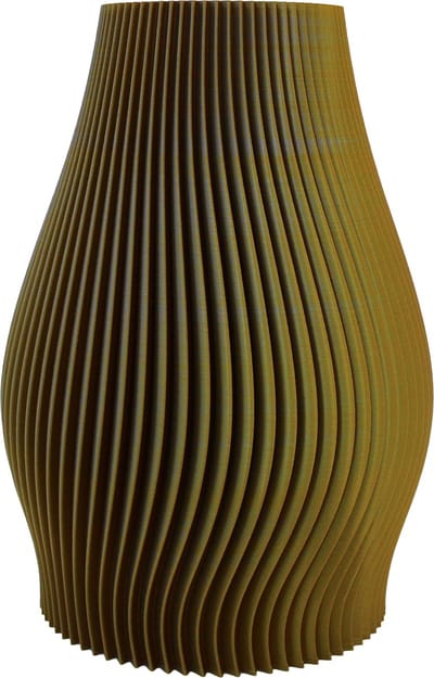 Chicago Vaas Frozen Gold - Professionele 3D Print - Milieuvriendelijk - Uniek - 100% Waterdicht