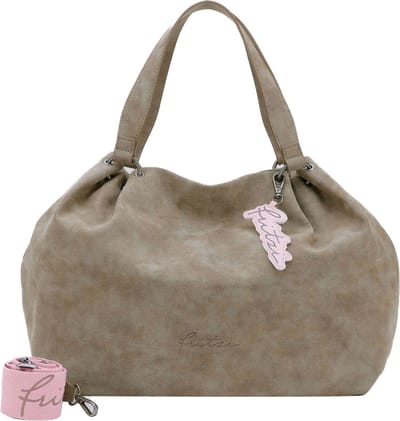 Fritzi aus Preußen Schoudertas Joshi01 Vintage Hobo Bag Old Wood Bruine