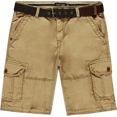 Cars Jeans Short Durras Heren Broek - Khaki - Maat S