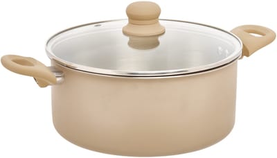 5Five kookpan Paris - D24 cm - RVS - aluminium - beige/zilver - pannen - alle warmtebronnen