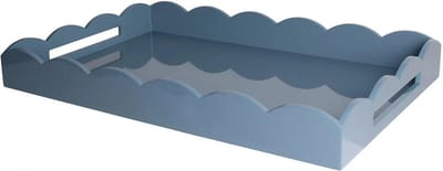 Addison Ross - Dienblad Ottomane Chambray 66x43cm - Serveerplateaus