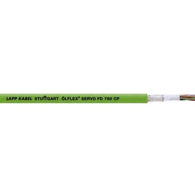 LAPP ÖLFLEX® SERVO FD 798 CP Encoderkabel 6 x 0.14 mm² + 4 x 0.14 mm² Groen 36912/1000 1000 m
