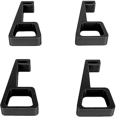 Allecto - Beugel Koelvoeten - Horizontale Houder - Verhoging Ondersteuning - Zwart - Gameconsole Accessoires - Voor PS4 - Koelbenen Beugel