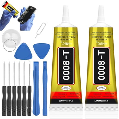 Professionele Smartphone Display Lijm 110 ml - 2 Stuks Multifunctionele Hechting voor Glas, Metaal en Hout met Reparatietool