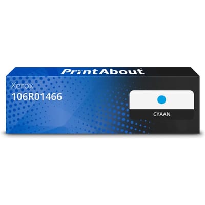 PrintAbout huismerk Toner 106R01466 Cyaan Geschikt voor Xerox