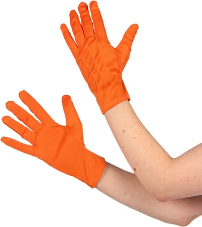 WIDMANN - Korte feloranje handschoenen voor volwassenen