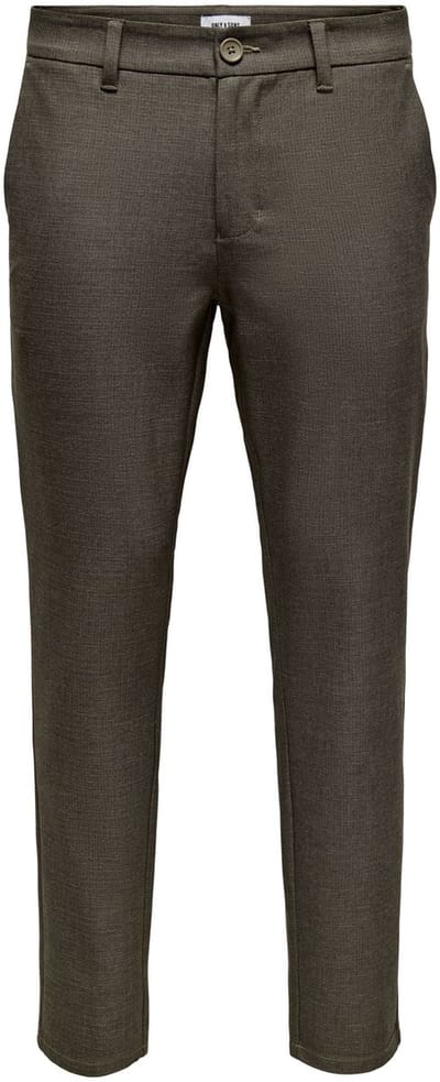 ONLY&SONS - ONSBRAD LIFE SLIM CHECK 0184 PANT NOOS - Heren - Broeken