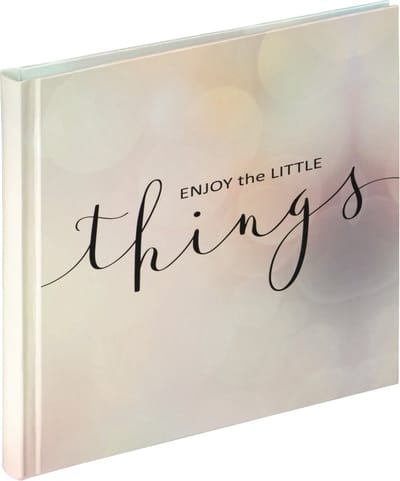Hama "Letterings" Bookbound Album 18x18 cm 30 Wit Pages Enjoy
