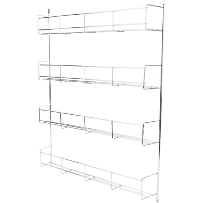 Wandgemonteerd Kruidenrek IJzeren Kruidenpot Organizer Wandmontage Opbergplank voor Keukenkast Deur van Voorraadkast Type 2