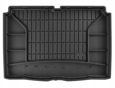 Frogum - DryZone - Kofferbakmat - Geschikt voor MERCEDES-BENZ GLA H247 (vanaf 2019) - Voor lage laadvloer - TPE Rubber - Zwart