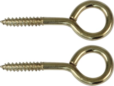 AMIG Schroefogen - 42x - staal - 30 mm - goud - DHZ ijzerwaren - bevestigingsmaterialen - A merk