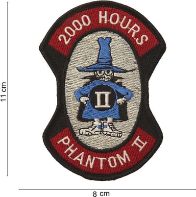 Embleem stof 2000 Hours phantom 2