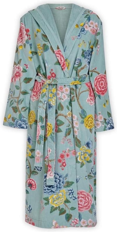 Pip Studio Good Evening Badjas - Blauw - S