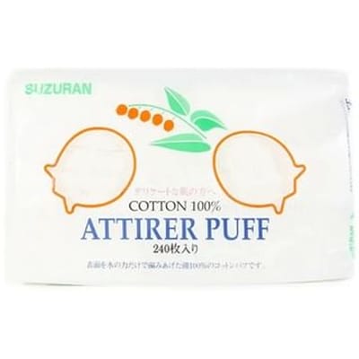 Suzuran - Attirer Puff Cotton Pad 240 pcs