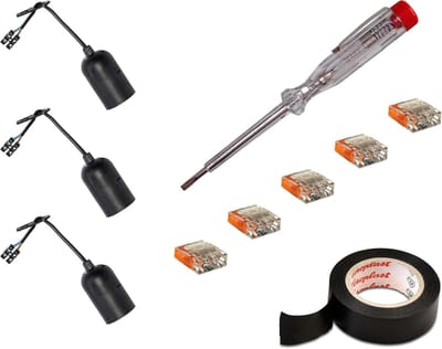 10-delige Renovatieset met Spanningsmeter en Doe-Het-Zelf Gereedschap