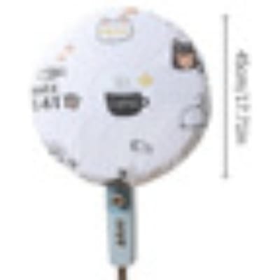 1pc-Housse de protection pour ventilateur Housse anti-poussière, Housse imperméable pour ventilateur Ménage Universel Rond Sur pied Housse pour ventilateur électrique-aléatoire blanc