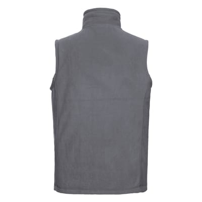Russell Heren Fleece Outdoor Gilet (Convoy Grijs Effen)