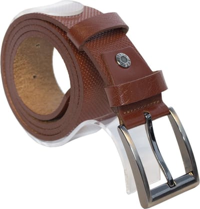 Arrigo Riem • Broekriem Heren - Riem Dames • 4 cm • Leer • Cognac • 110 cm - Taille maat 90 cm