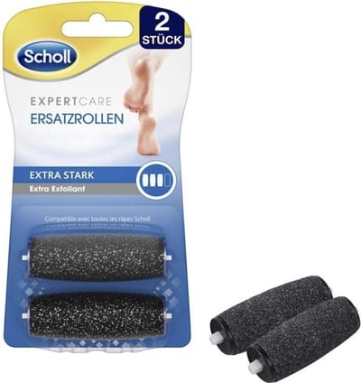Scholl Voetvijl - Navulling Velvet Smooth - Extra Grof - 2 Stuks