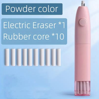 Nivard Elektrische Gum - Doezelaar - Electrische - Electric Eraser - Roze