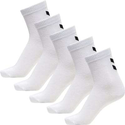 Hummel kindersokken Make My Day Sock, 5-pack, Bright White