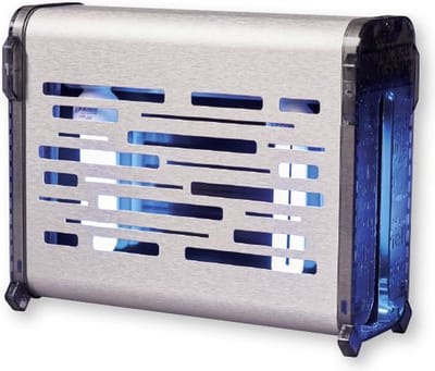 BRC FlyinBox FX40 IN insectenlamp HACCP, 2x20Watt spaarlamp, spanningsrooster tot 120m2