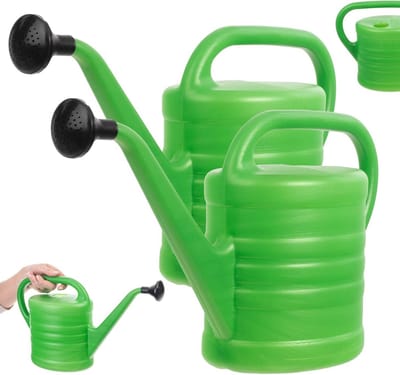 Gieter voor binnen en buiten, ideaal voor het verzorgen van planten en bloemen - Ergonomisch ontwerp, 2,5 l, 2 stuks