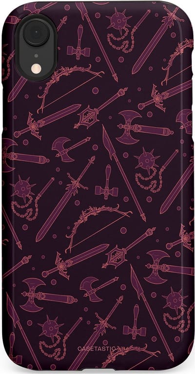 Casetastic Hoesje Geschikt voor Apple iPhone Xr - Stijlvolle Beschermende Duo-layer Case - Morgenster