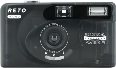 Herbruikbare 35mm Filmcamera met Groothoeklens (22mm), Panorama en Ingebouwde Flitser