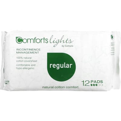 Katoen, Comfort Light, Regular, 12 stuks