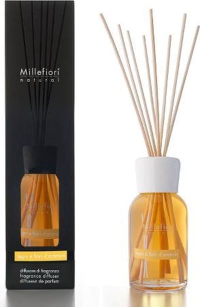 Millefiori Milano Geurstokjes 500 ml - Legni e Fiori d'Arancio