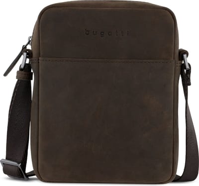 bugatti Schoudertas Luca Crossbody Bag Brown Bruine