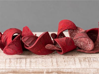 Decoratie bloembladeren 065 donker rood