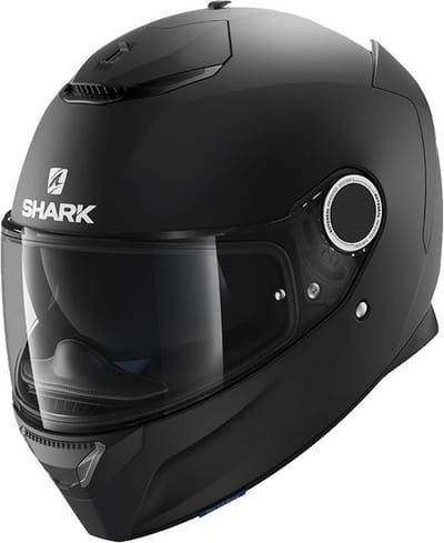 SHARK SPARTAN 1.2 BLANK Motorhelm integraalhelm Mat - Maat XS