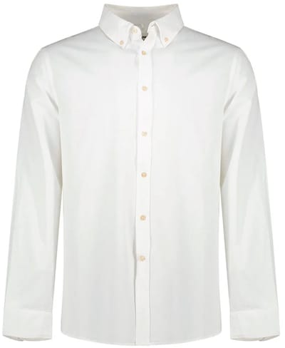 Ecoalf Antejoalf Overhemd Met Lange Mouwen Wit M Man