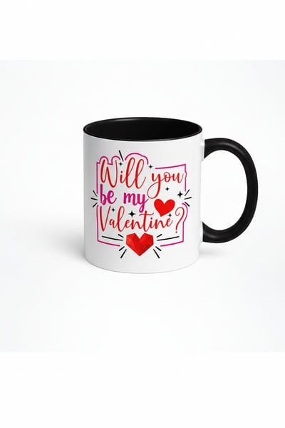 Valentijn Mok 'Will You Be My Valentine?' - Romantisch Cadeau & Liefdesbeker voor Valentijnsdag