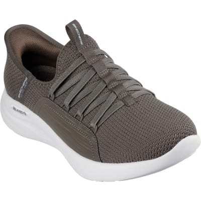 Skechers Relaxed Fit Sport - Ballet Chic Textile Dames Olijf Trainers