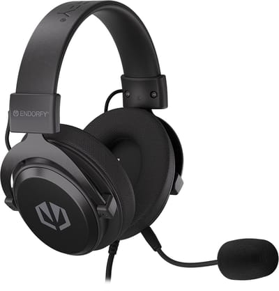 ENDORFY VIRO Infra Headset Bedraad Hoofdband Muziek/Voor elke dag Zwart
