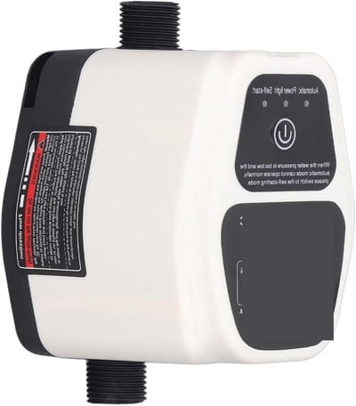 Boosterpomp - Waterdruk verhoger - Thuis waterdruk - Intelligente detectie - 24V 100W - Grijs