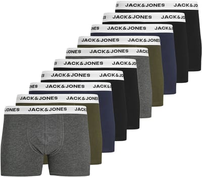 Jack & Jones Heren retro short / pant 10 pack Basic
