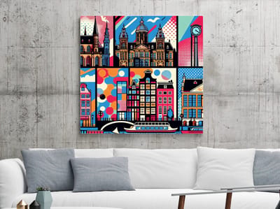 Kunstprint | Wanddecoratie | Canvas | 60 × 60 cm