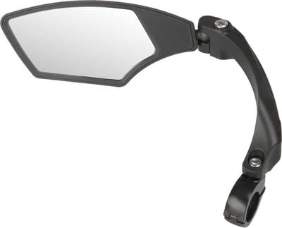 Travelhawk Fietsspiegel Links - Geschikt voor Fiets en E-Bike - Veiligheidsspiegel - Achteruitkijkspiegel - Zwart