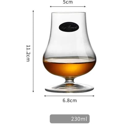 Italië Merk Bormioli Kristal Whisky Copita Nosing Glas Vlam Patroon Cognac Brandy Snifter Mout Whisky Kelk Likeur Wijnkop 230ml transparant