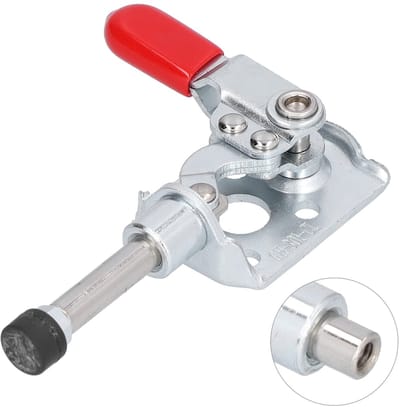 Dailygoods- Klem 90° - Roestvrij Staal - Duurzaam - Handgereedschap - Stabiele Klemkracht - Geschikt voor Lassen en Installatie - Spanklem